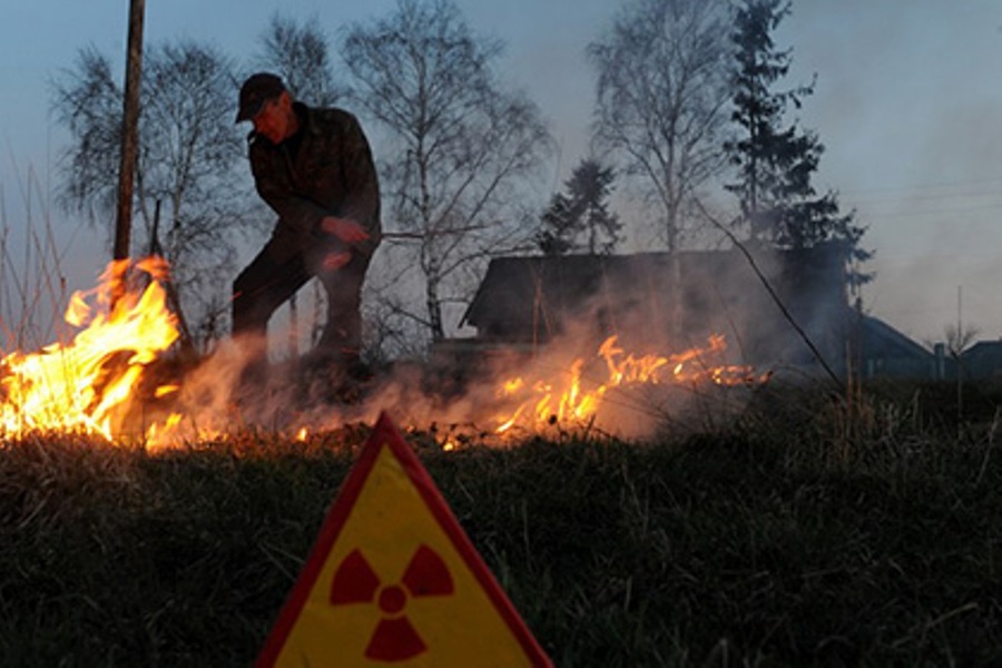 На Брянщине после пожара в Чернобыле контролируют уровень радиации