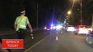 В Брянске три автомобиля попали в ДТП