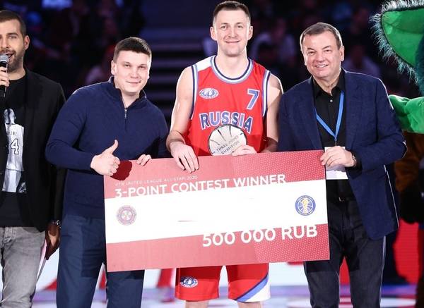 Брянский баскетболист Фридзон в Матче звёзд набросал на 500 тысяч рублей