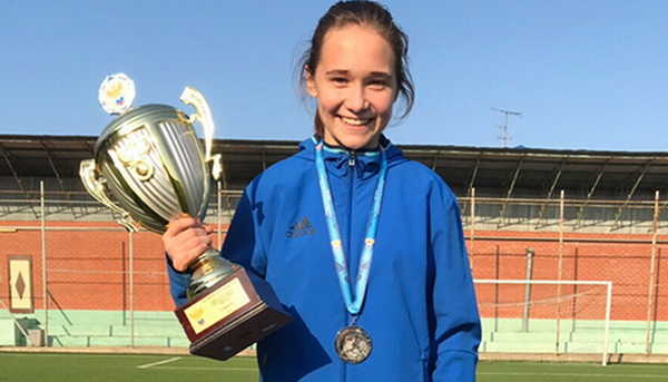 Юная брянская футболистка стала серебряным призёром первенства России