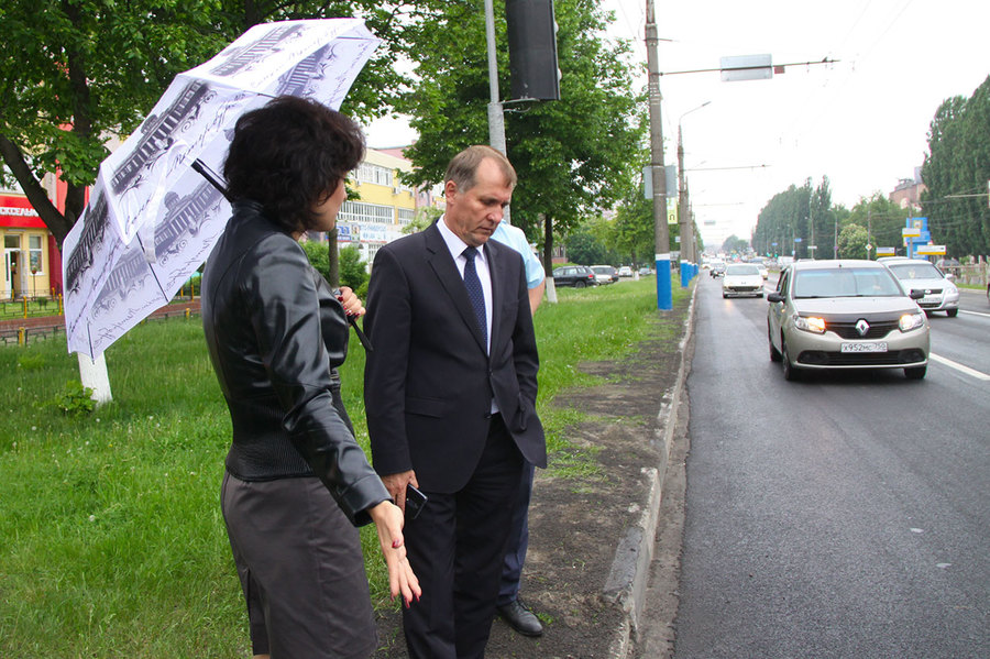 В Брянске возобновился ремонт дороги на Московском проспекте