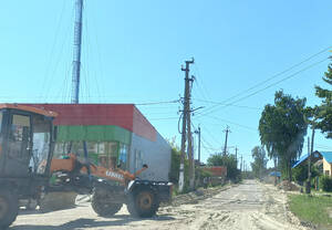 В брянской Жуковке готовят к асфальтированию улицу Первомайскую