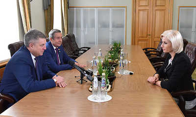 Брянский губернатор провел встречу с первым заместителем секретаря генсовета «Единой России»