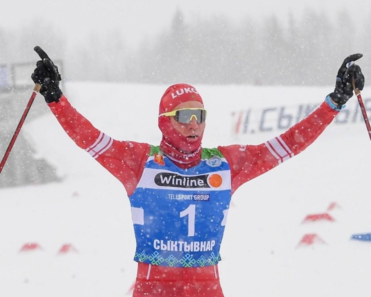 Брянский лыжник Большунов досрочно победил в общем зачёте Кубка России