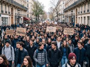 «Молодёжный навес» Парижа: одна из причин протестов