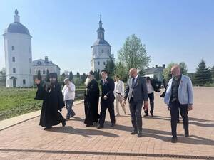 Свенский монастырь под Брянском посетила делегация из Сербии