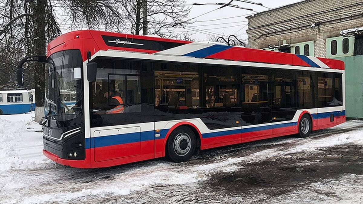 В Брянск в 2022 году доставили уже 25 новых троллейбусов