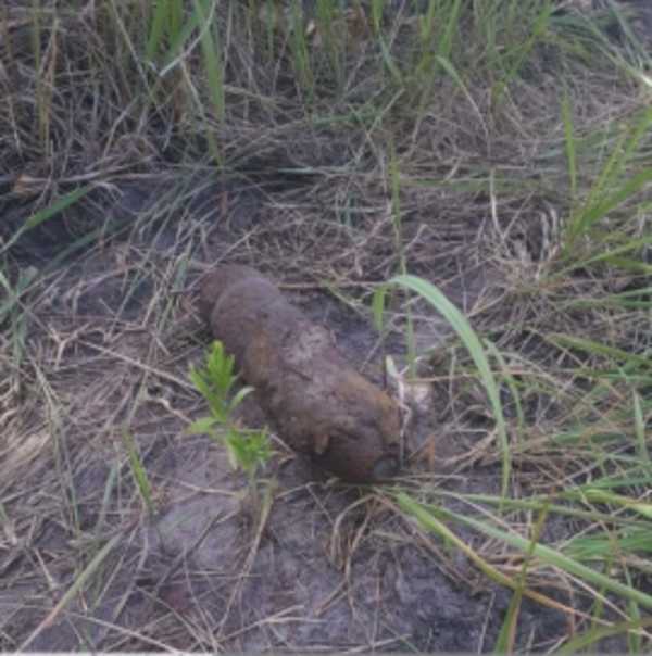 В Фокинском районе Брянска нашли артиллерийский снаряд