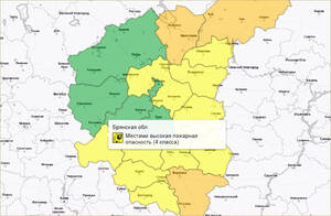 Брянцам продлили страшное погодное предупреждение