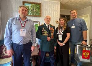 На выборах проголосовал брянский ветеран Великой Отечественной войны 