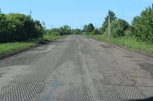 В Суземке капитально ремонтируют объездную дорогу