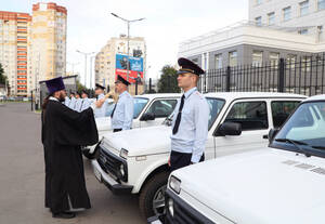 Брянские полицейские получили новый служебный транспорт