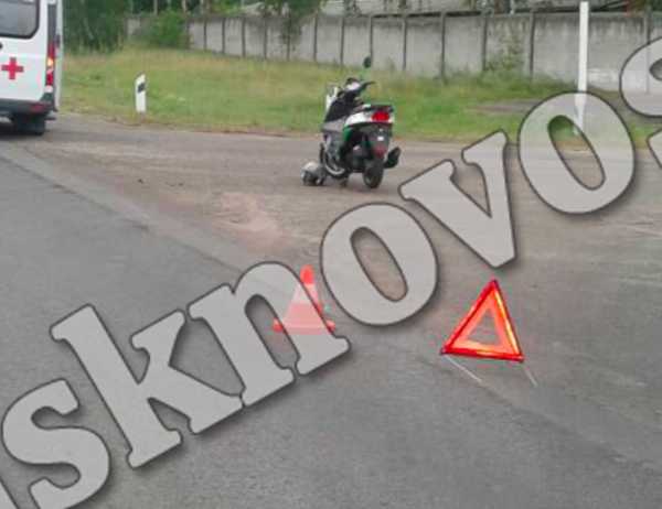 В Новозыбкове пенсионер на скутере врезался в «Audi» и разбил голову
