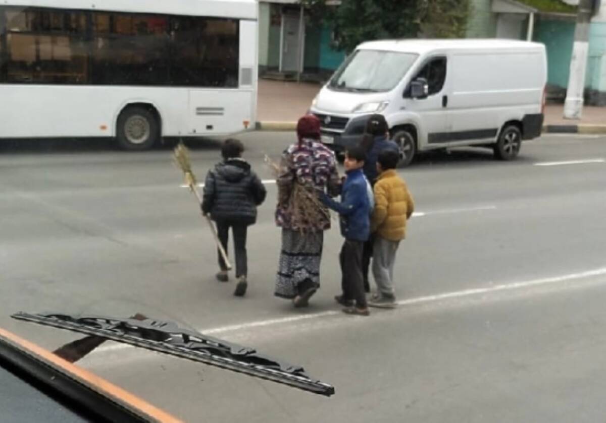В Брянске на улице Никитина цыгане резво кидались под автомобили