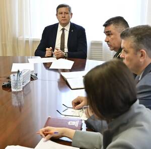 На приёме у Ковальчука обсудили поддержку семей СВО