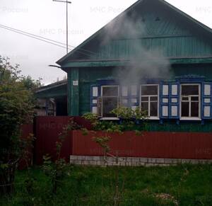 При пожаре в городе Сураже погиб 74-летний мужчина