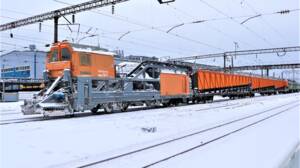 20 тысяч кубометров снега вывезли с железнодорожных путей в Брянской области за выходные