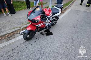 В Путевке под Брянском столкнулись легковушка и мотоцикл