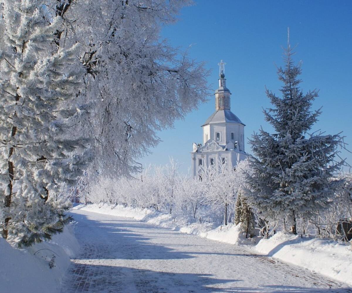 В Брянск пришли 14-градусные морозы