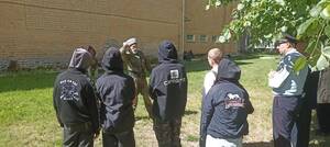 Брянские транспортные полицейские устроили «урок мужества» для подростков-зацеперов