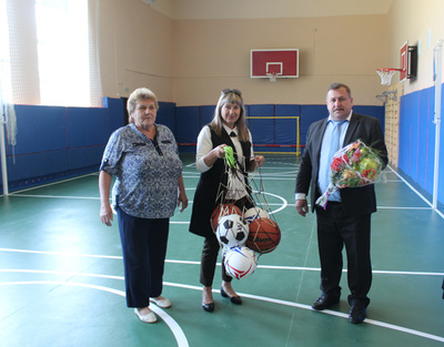 В Акуличской школе Клетнянского района открыли новый спортзал