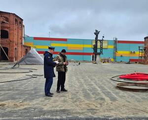 В Дятьково проинспектировали благоустройство Хрустальной площади