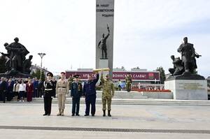  Брянщина отметила годовщину освобождения торжественным маршем