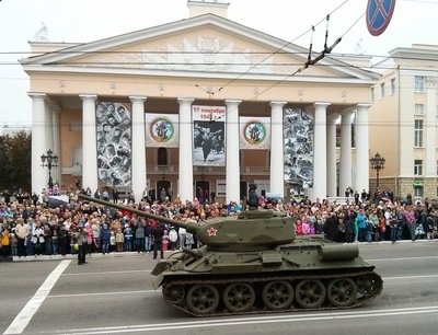В Брянске по проспекту Ленина проедут танки Т-34 и «Катюша»