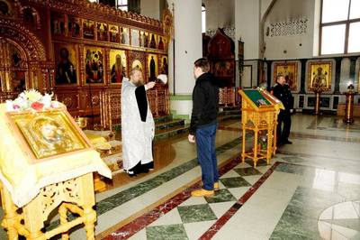 В Брянском Кафедральном Соборе 30 молодых казаков приняли присягу