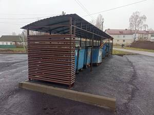 В Глинищево создали современные условия для сбора мусора