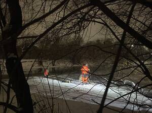 Эхолот исследовал 8000 кв. м при поиске провалившихся под лёд детей в Брянске