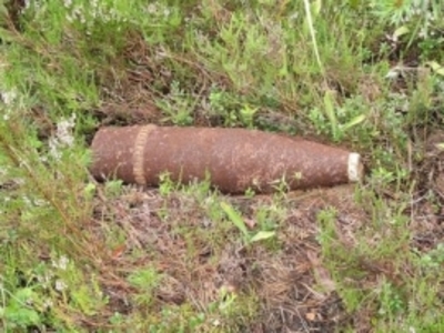 В Унечском районе нашли артиллерийский снаряд