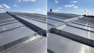 Проверка сварных швов мембранной кровли