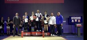 Дятьковские тяжелоатлеты завоевали золото и серебро на Первенстве России