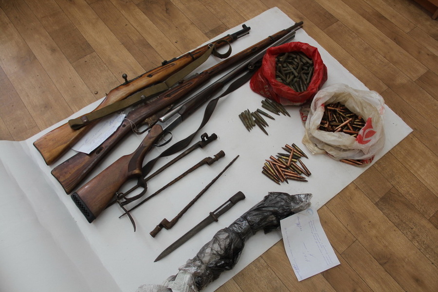На Брянщине выявили 35 случаев незаконного оборота оружия