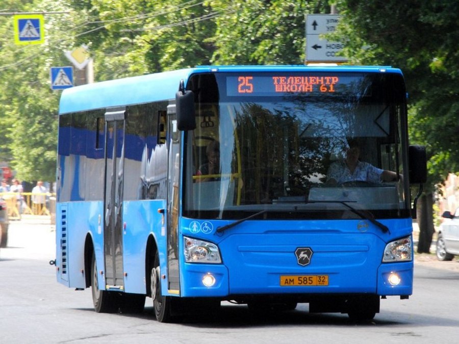 В Брянске в автобусе № 25 травмы получили два пассажира