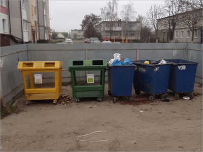 В Брянске в октябре установлено более 300 мусорных евроконтейнеров  