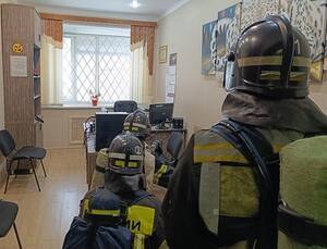 В брянском УФСИН эвакуировали сотрудников и потушили «пожар»