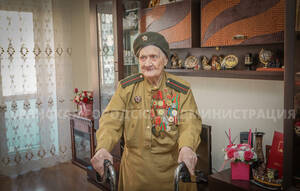 Ветеран Великой Отечественной войны отметила свой 102-й день рождения