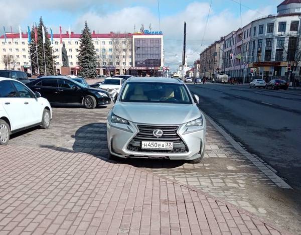 В Брянске водителю «Лексуса» отомстили за парковку у здания правительства