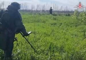 Бойцы «Севера» разминировали сельхозугодия в брянском приграничье