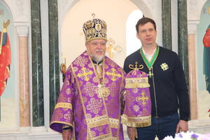 Роман Богомаз удостоен ордена Русской православной церкви Преподобного Сергия Радонежского II степени