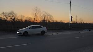 В Брянске на проспекте Героев под колесами иномарки погиб пешеход