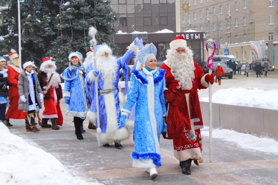 В Брянске пройдёт парад Дедов Морозов и Снегурочек