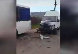 Появились фото и видео разбитого дроном ВСУ автобуса и маршрутки в Погаре