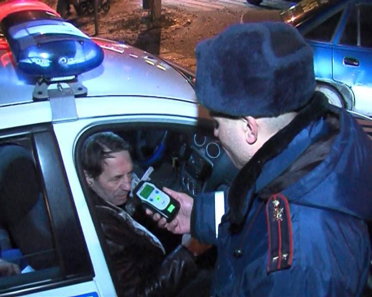 В Брянске на выходных сотрудники ГИБДД задержали 8 пьяных автовладельцев