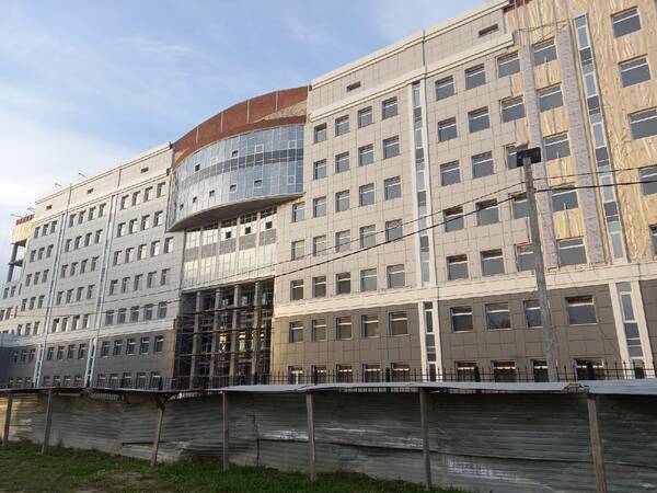 В Брянске новое здание УМВД облицовано панелями