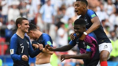 Франция обыграла Уругвай и вышла в полуфинал на ЧМ-2018