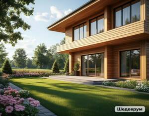 Дома из клееного бруса: особенности и преимущества