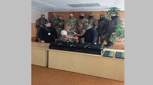 Центр «Воевода» отправил брянским бойцам тепловизоры и кронштейны